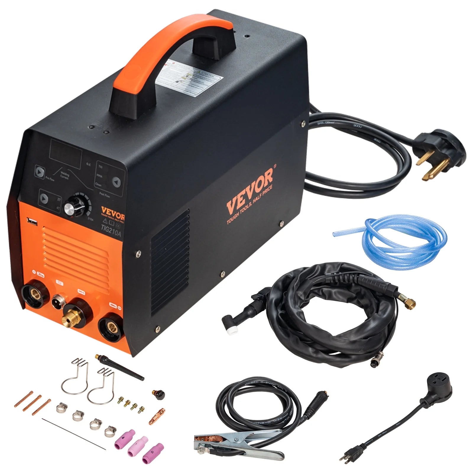 Vevor 3-in-1 WIG-Schweißgerät 210 Ampere 110V/220V