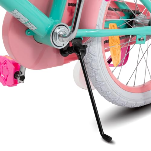 JOYSTAR Kinderfahrrad mit Puppensitz und Stützrädern