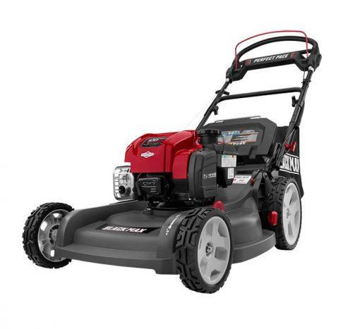 3-in-1 Benzin-Rasenmäher mit Radantrieb 163 ccm