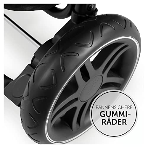 Hauck Rapid 4D Buggy, Sportwagen mit Liegefunktion, Schwarz