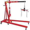 Strongway Hydraulischer Motorheber mit Lastnivellierer 2 Tonnen