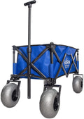 Sorin Outdoor Zusammenklappbarer Strandwagen mit Ballonreifen