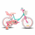 JOYSTAR Kinderfahrrad mit Puppensitz und Stützrädern
